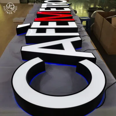  Front and Back Lighted House Numbers Sign Letters Signs