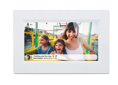  7 Inch WiFi Remote Sharing Multi Language Smart Phone Connect Video Cloud Photo Digital Picture Frame
