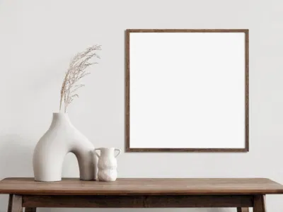 Sublimation Blanks Canvas Wholesale Glass Vintage Moulding Poster Shadow Box Polyurethane PS Wooden MDF Aluminum Photo Picture Frame