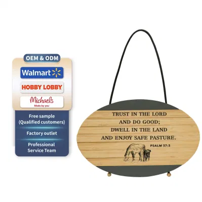  Wooden Door Sign Hanging Welcome Wood Frame Sign