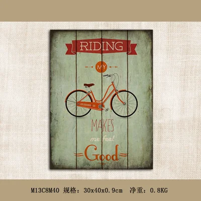 Wood Material Wall Art Painting Framed Artwork for Decoration