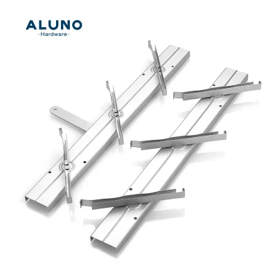 Aluminium and Glass Window Naco Louver Frame Gallery with 4&prime; &prime; /6&prime; &prime; Clips