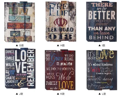  Antique Wood Plaque and Signs