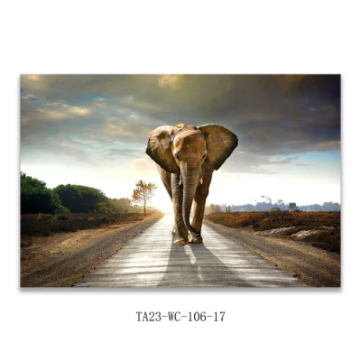 Animal Elephant Home Decor Wall Art Canvas Print Paintings Custom Picture Modern Wall Art