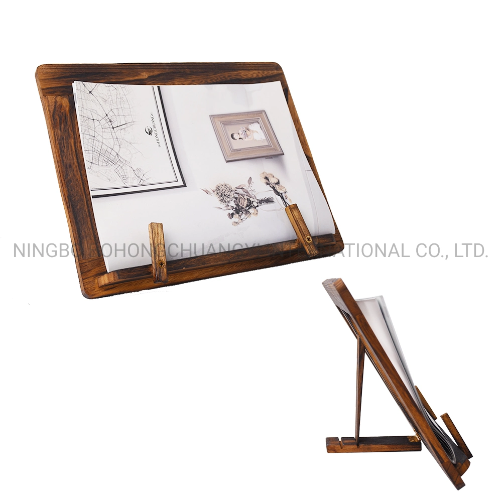 Popular Wooden Reading Holder Bookrest Table Easel for Desktop Decor