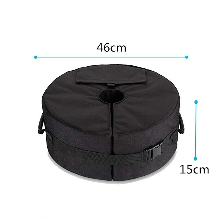 Round Base Weight Bag 18&quot; Detachable Sandbag Sunshade Parasol Umbrella Stand Ci11474