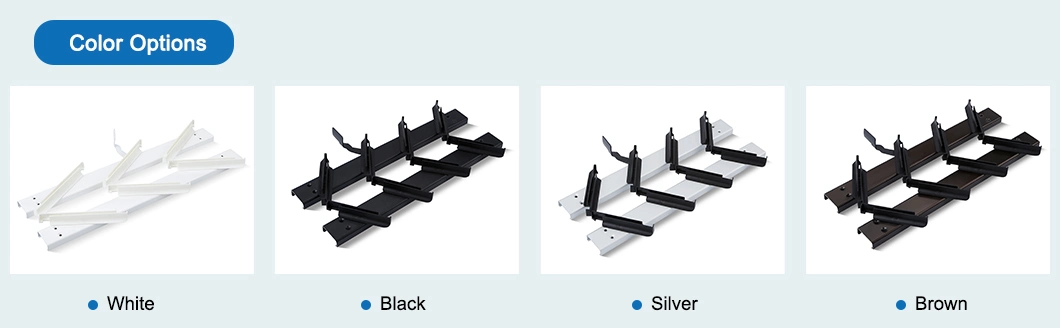 4inch &amp; 6 Inch Clip Sf-300 Model Louver Frame with Plastic Clip and Iron Handle