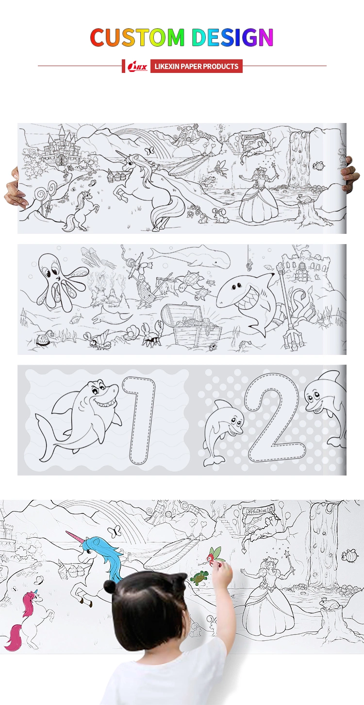 High Quality Custom Drawing Paper for Children Painting