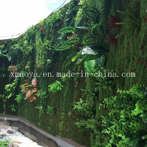 Cheap Artificial Synthetic Plastic Green Moss Grass Wall for Decoration