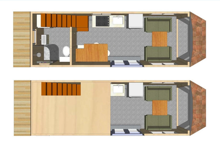 Trailer for Sale Modular Home Tiny House on Wheels with Trailer Orlando