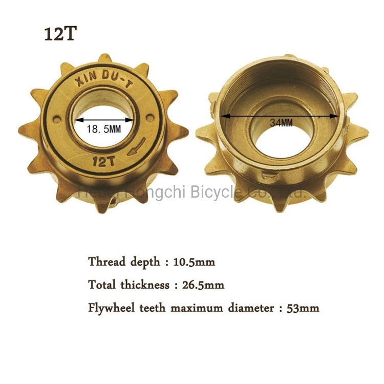 Cheap Price 12-20t Single Speed Bicycle Accessories Bicycle Freewheel