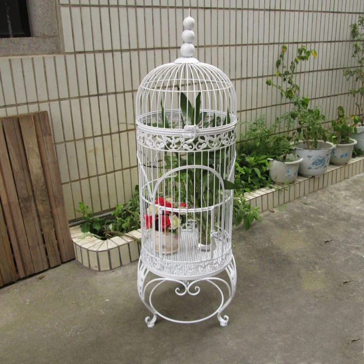 Hand Made Iron Bird Cage for Outdoor Decoration