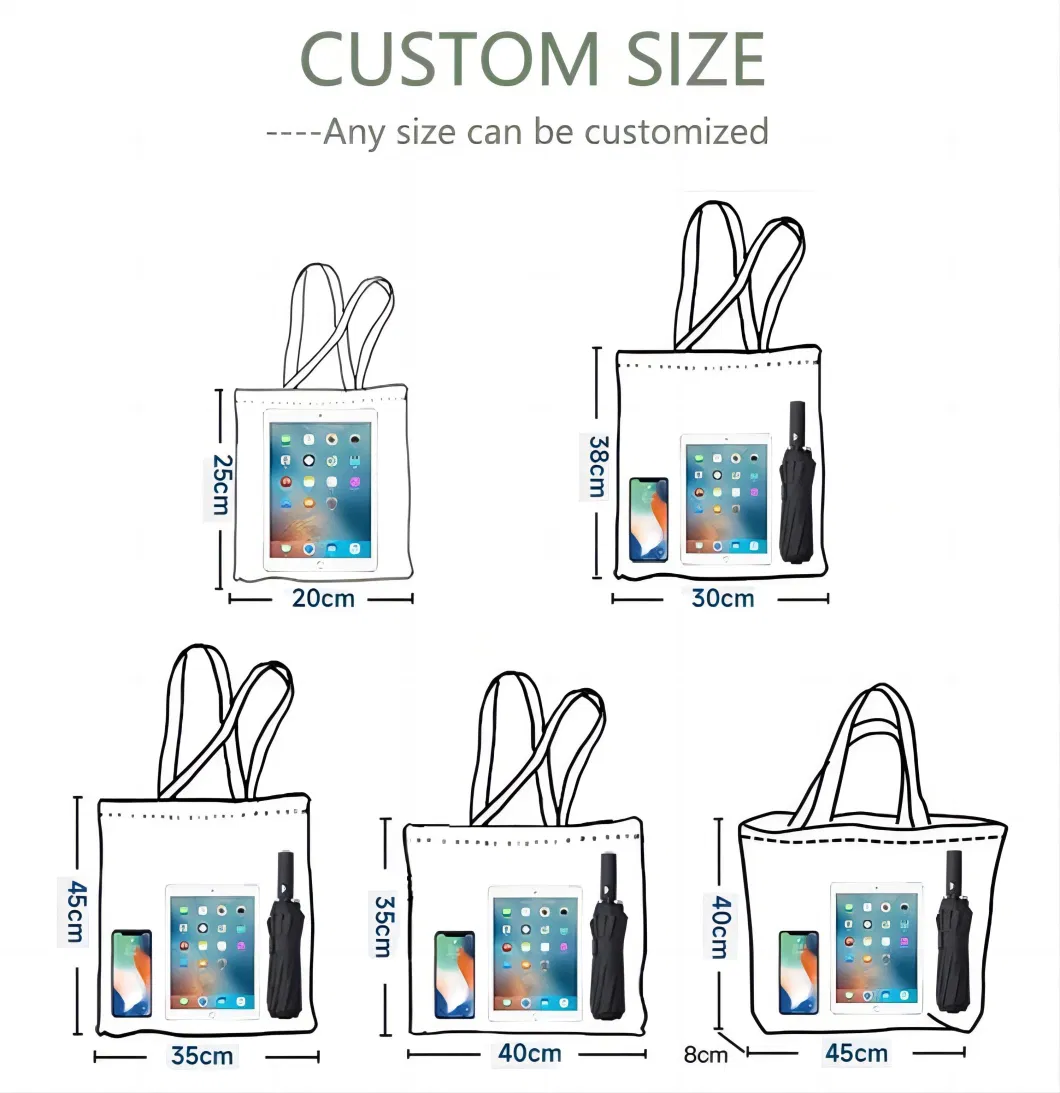 Customized Oversized Sublimation Canvas Tote Bag