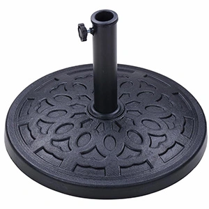 Outdoor Soild Round Concrete Cement Parasol Umbrella Base