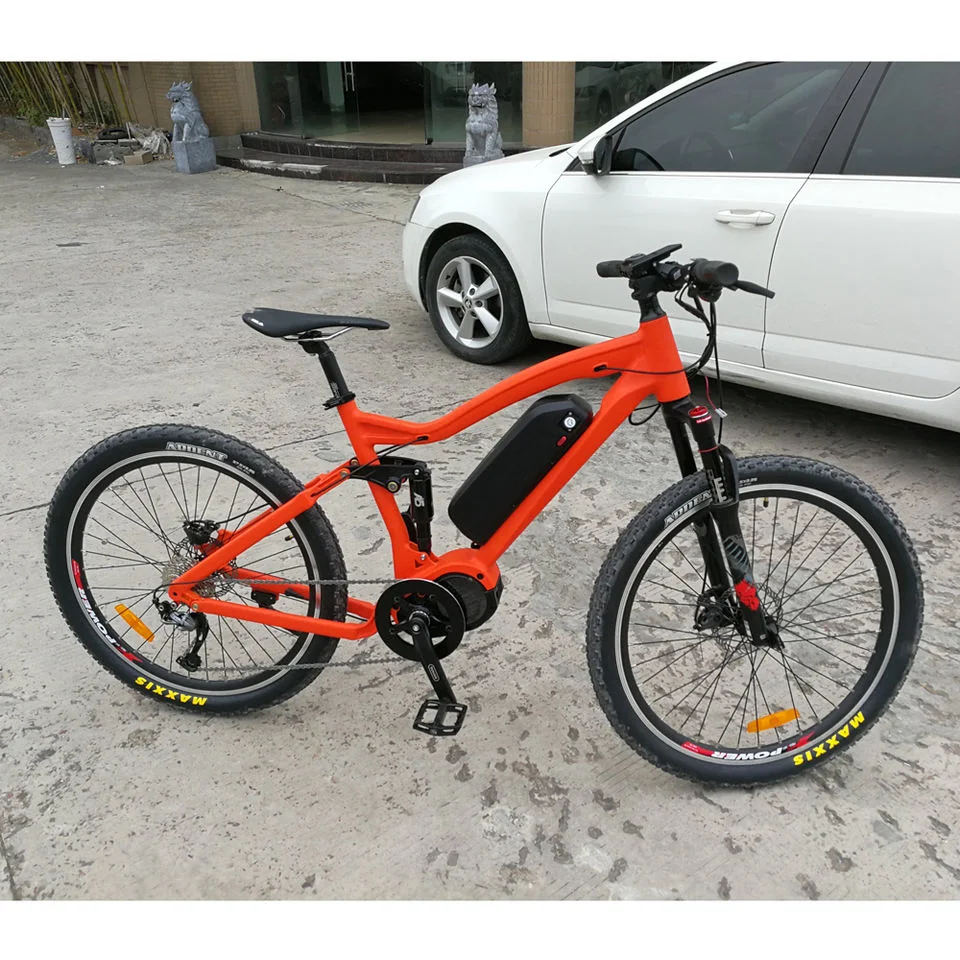 Bafang G510 Mountain Electric Bike 27.5 Inch M620 Full Suspension 19 Inch Aluminum Alloy Ultra G510 Frame for 8fun M620