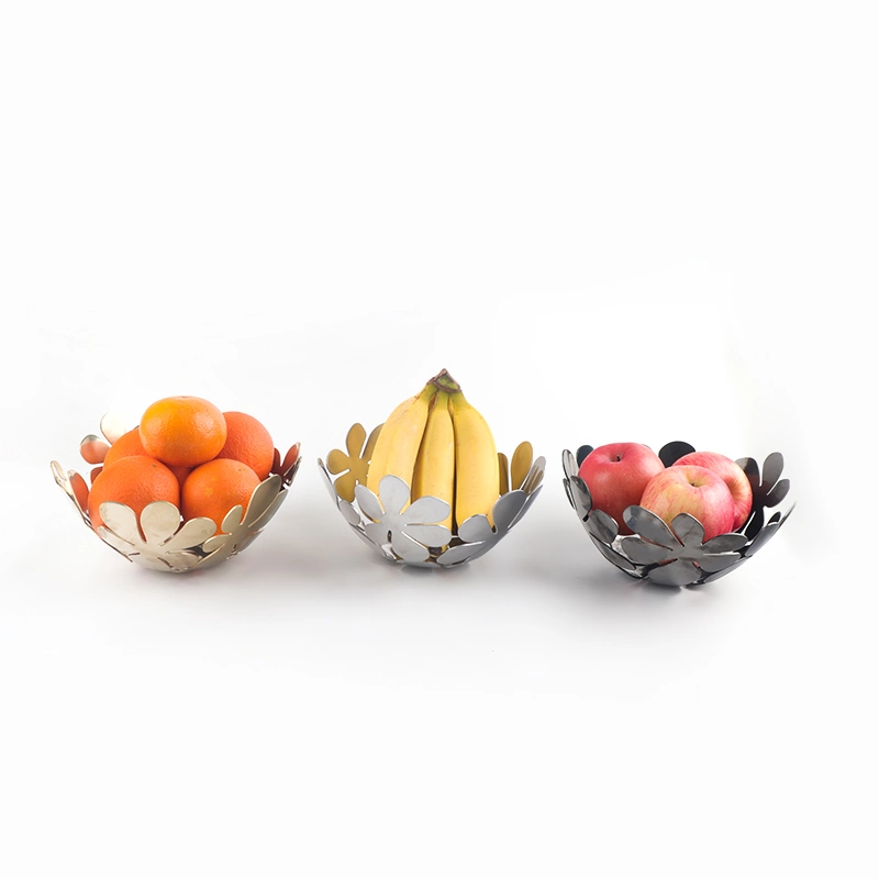 Stainless Steel Fashion Design Decorative Fruit Bowl