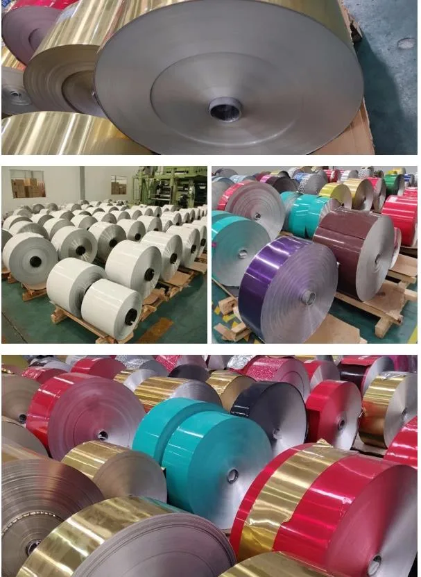 Professional Colourful China Coated Aluminum Foil Price From Factory