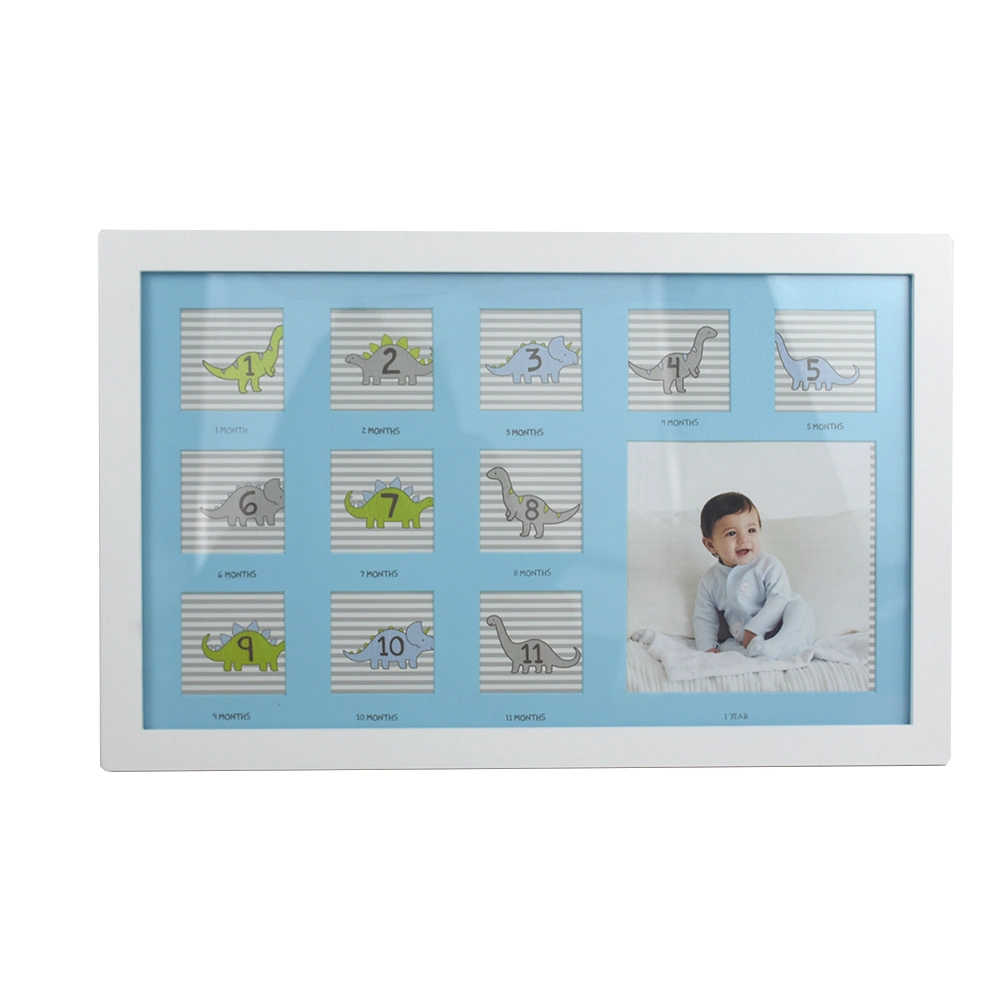 New Customized Baby&prime;s My First Year Baby Collage Photo Frames