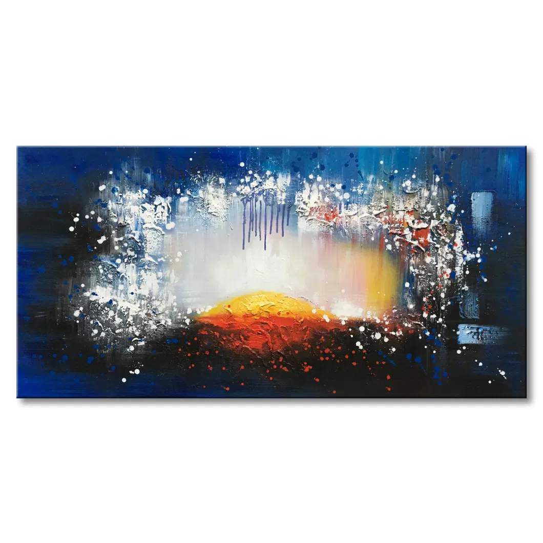 Handmade 3D Textured Abstract Canvas Wall Art Hand Painted Modern Oil Painting on Canvas