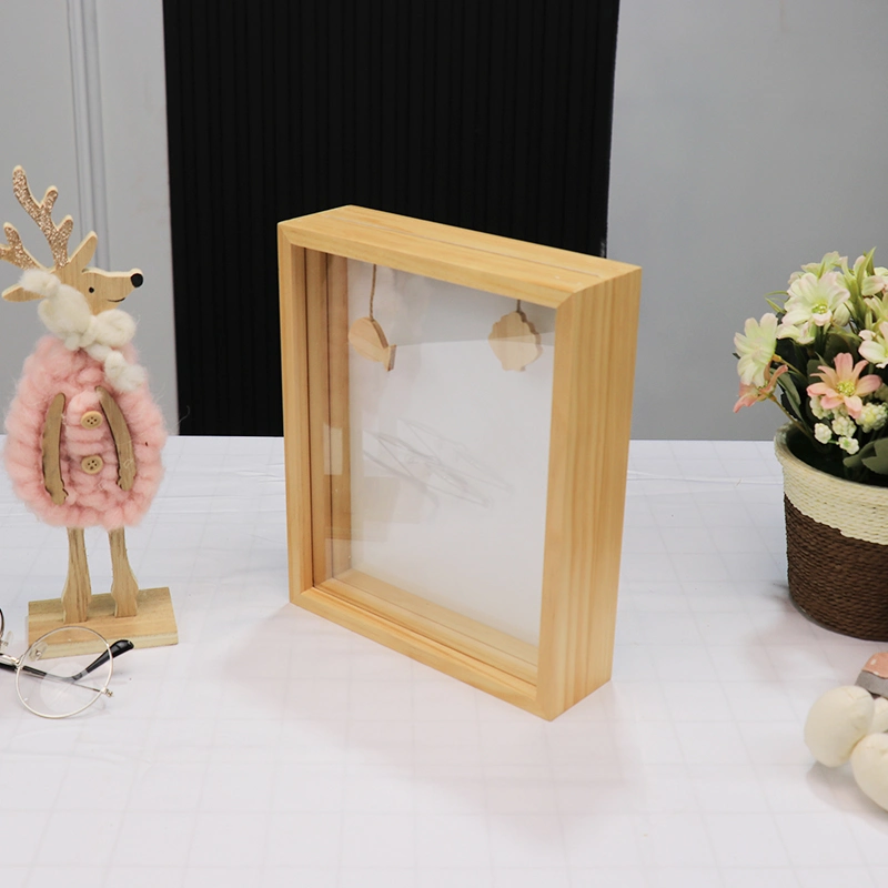 Factory Direct Wooden Picture Frame Wood Photo Frame for Wall or Tabletop