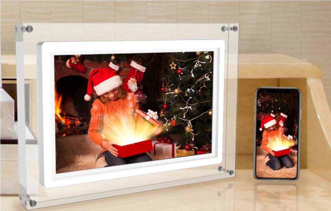 7 Inch Battery Digital Photo Frame USB