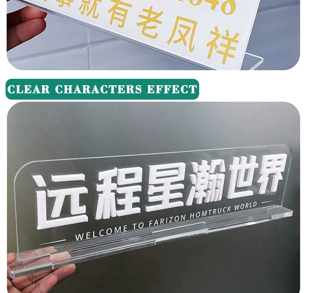 High Quality 3D Acrylic House Address Sign Door Number Plaque Manufacturer