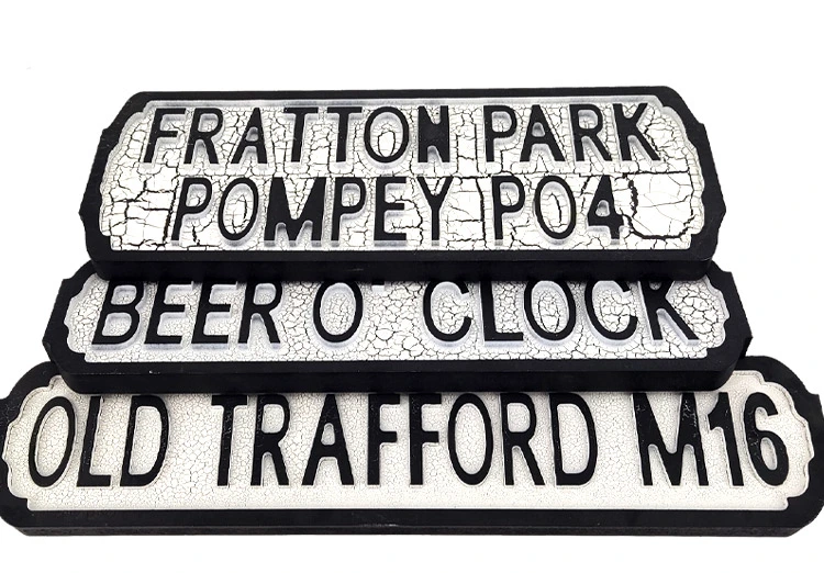 European and American Graffiti Style Multi Specification Decorative Brands Plaques