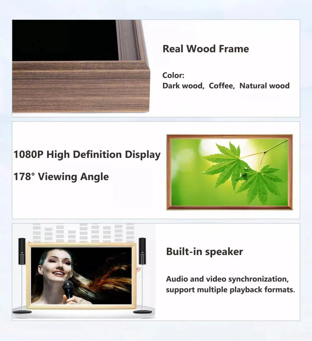 Senke Customization Smart-Photo-Frame 32 43 49 55 Inch Digital Signage Player Big Size Digital Photo Frame Smart-Photo-Frame