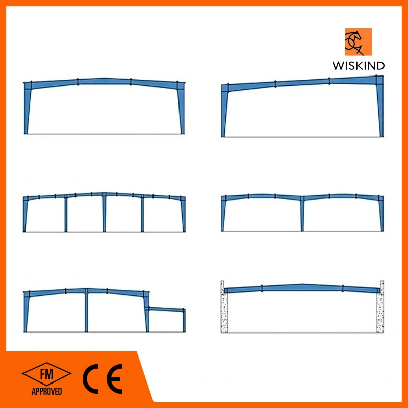 Prefabricated Steel Structure Building Prefab Steel Frame for Factory and Warehouse