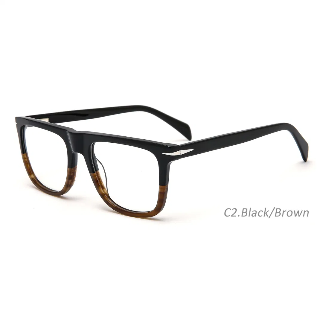 2022 Ready to Ship Hot Big Size Wholesale Acetate Optical Frame