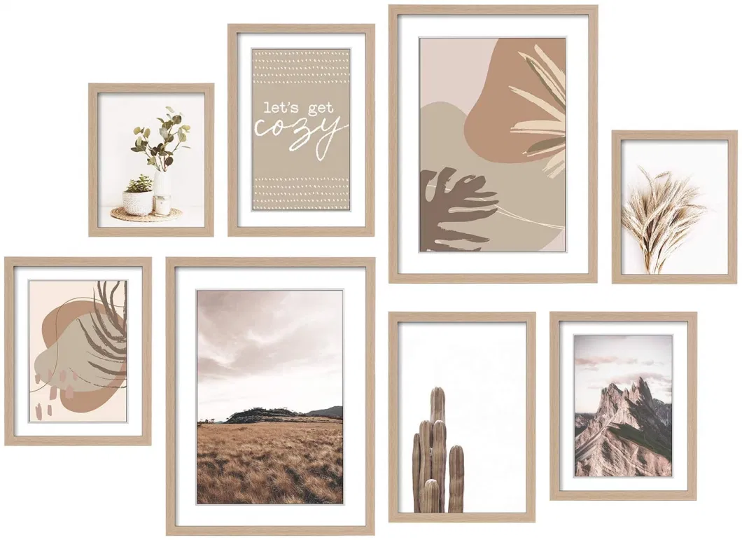 Modern Neutral Gallery Frame Decorative Wall Art Prints