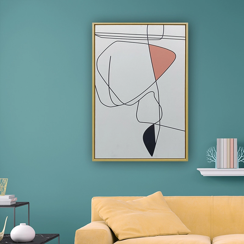 Modern Apartment Decor Minimalist Canvas Wall Art Abstract Prints Line Picture Painting