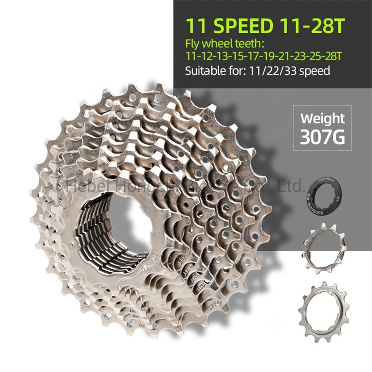 MTB 11 Speed Black Cassette 11-50t Freewheel