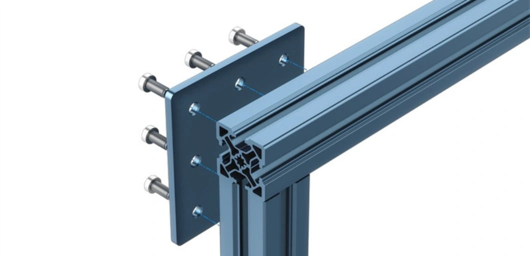 6063 Anodized Aluminum Extrusion 3030 Frame for Worktop