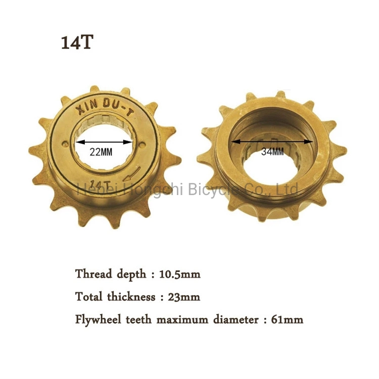 Cheap Price 12-20t Single Speed Bicycle Accessories Bicycle Freewheel