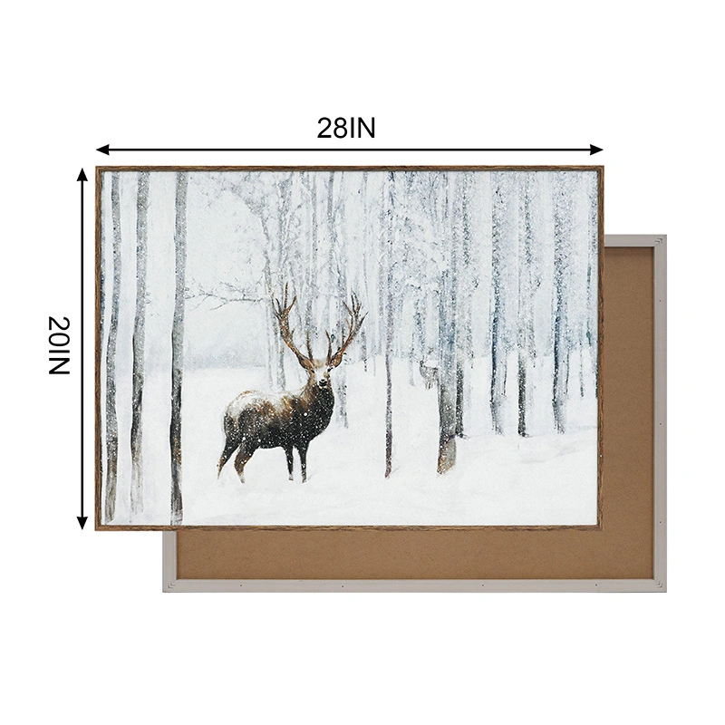 Home Decor Christmas Eve Wall Decoration Art Canvas Print Wall