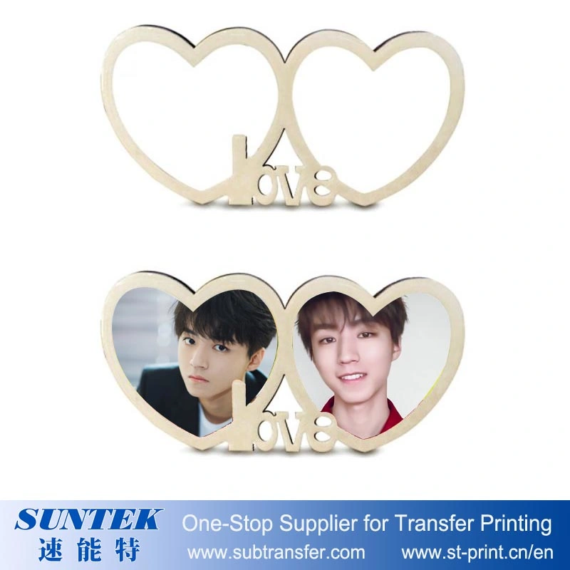 Valentine&prime;s Day Gift - Crystal MDF Photo Frame for Sublimation