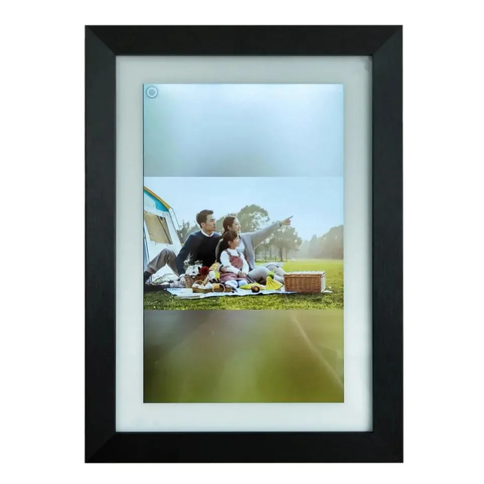 Wall Mountable 10.1 Inch Digital Photo Frames LCD IPS Display Digital Picture Frame with Auto Slideshow