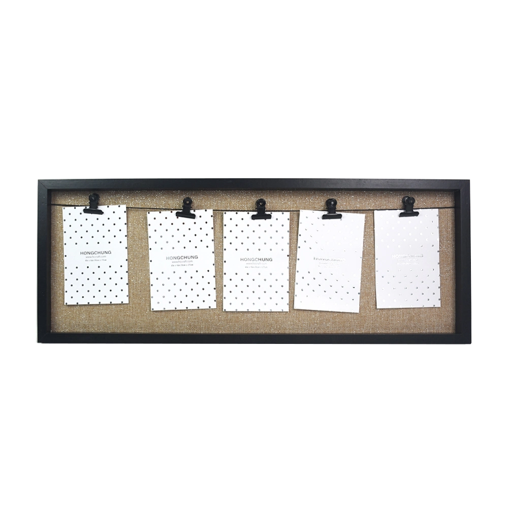 Picture Frames 4X6 with Mat Collage Picture Frame, Collage Clip Frame