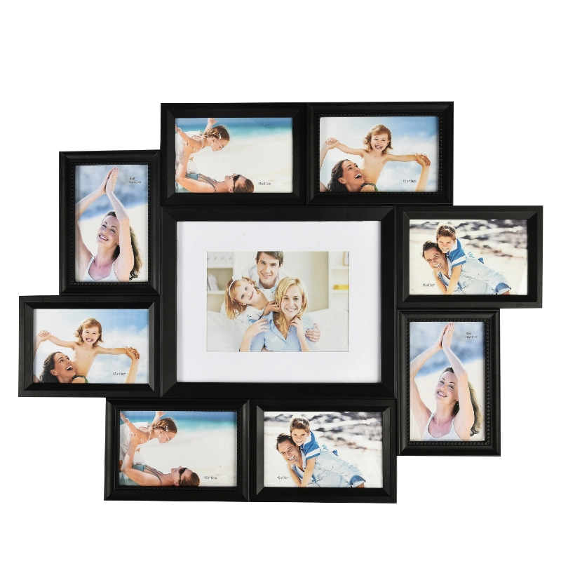 Photo Frame for Photo Booth Wall Mount Display for 9 Photos