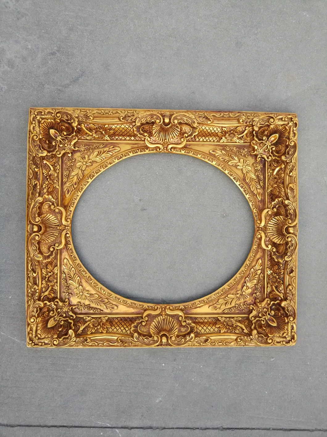 Wholesale Antique Oval Rectangle Baroque Painting Picture Resin Photo Frame