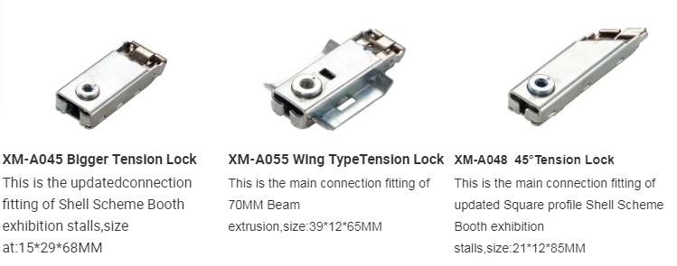 Exhibition Booth Show Display Stand Connected with Tension Lock