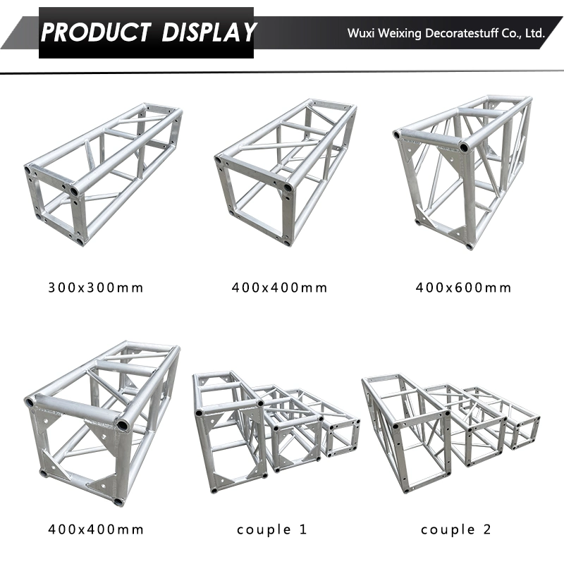 Customized Special Aluminium Truss with Special Structure, Heart-Shaped Frame, Five-Pointed Start