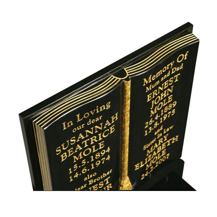 Open Book Headstones Designs Open Book Gravestone Memorial Plaques