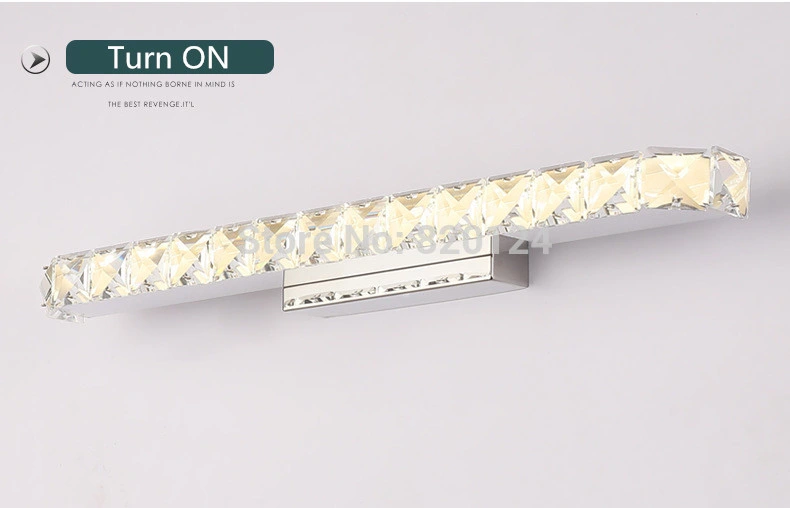 Modern LED Mirror Crystal Wall Lighting Industrial Style Bathroom Vanity Light (WH-MR-65)