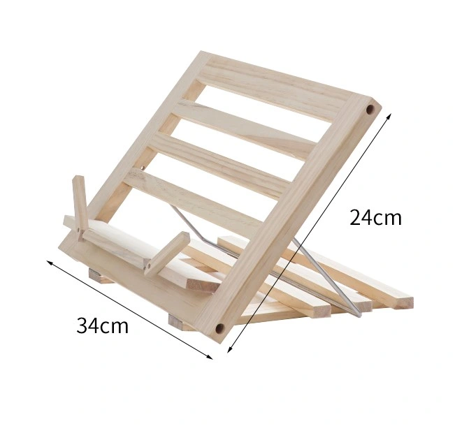 Wooden Drawing Board Bookrest Table Easel for Desktop Decoration