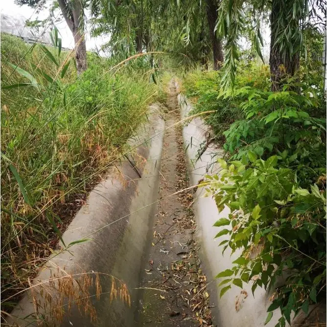 5mm 8mm Thickness Concrete Fabric Roll Cement Canvas for Drainage Ditch Irrigation Canal Channel Lining