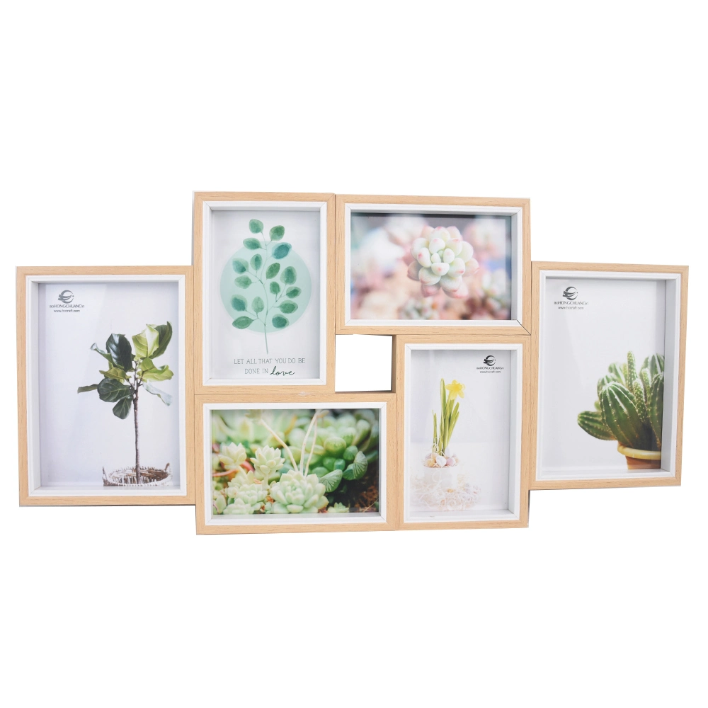 New Spring MDF Photo Frame Multiple Photo Frame for Home Deco