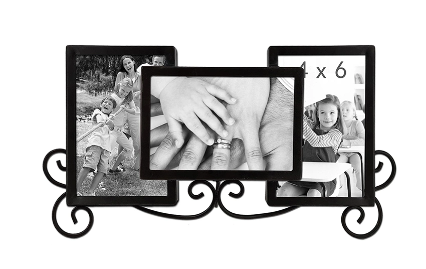 Wholesale Custom Metal +Wood Photo Picture Frame