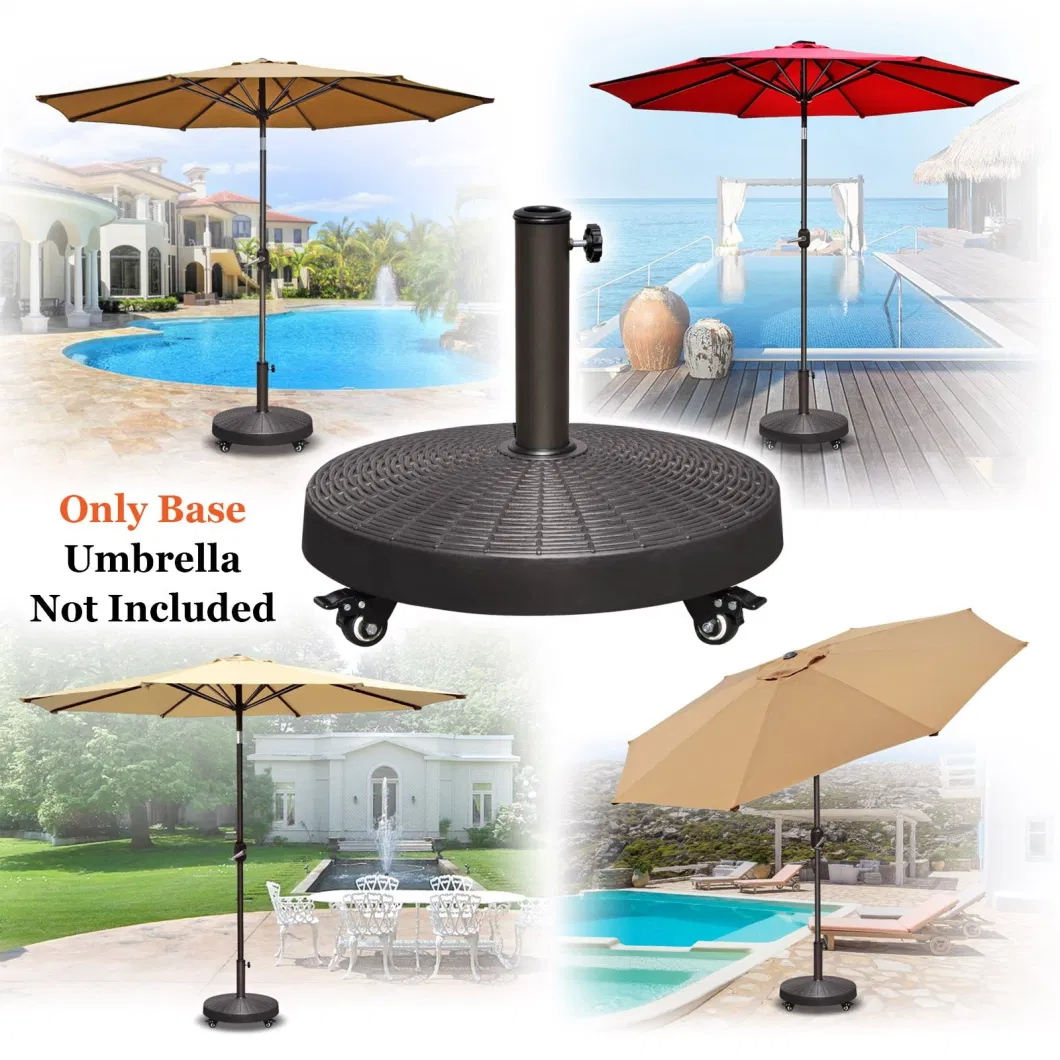 Hot Sale 8kgs Resin Garden Parasol Umbrella Base